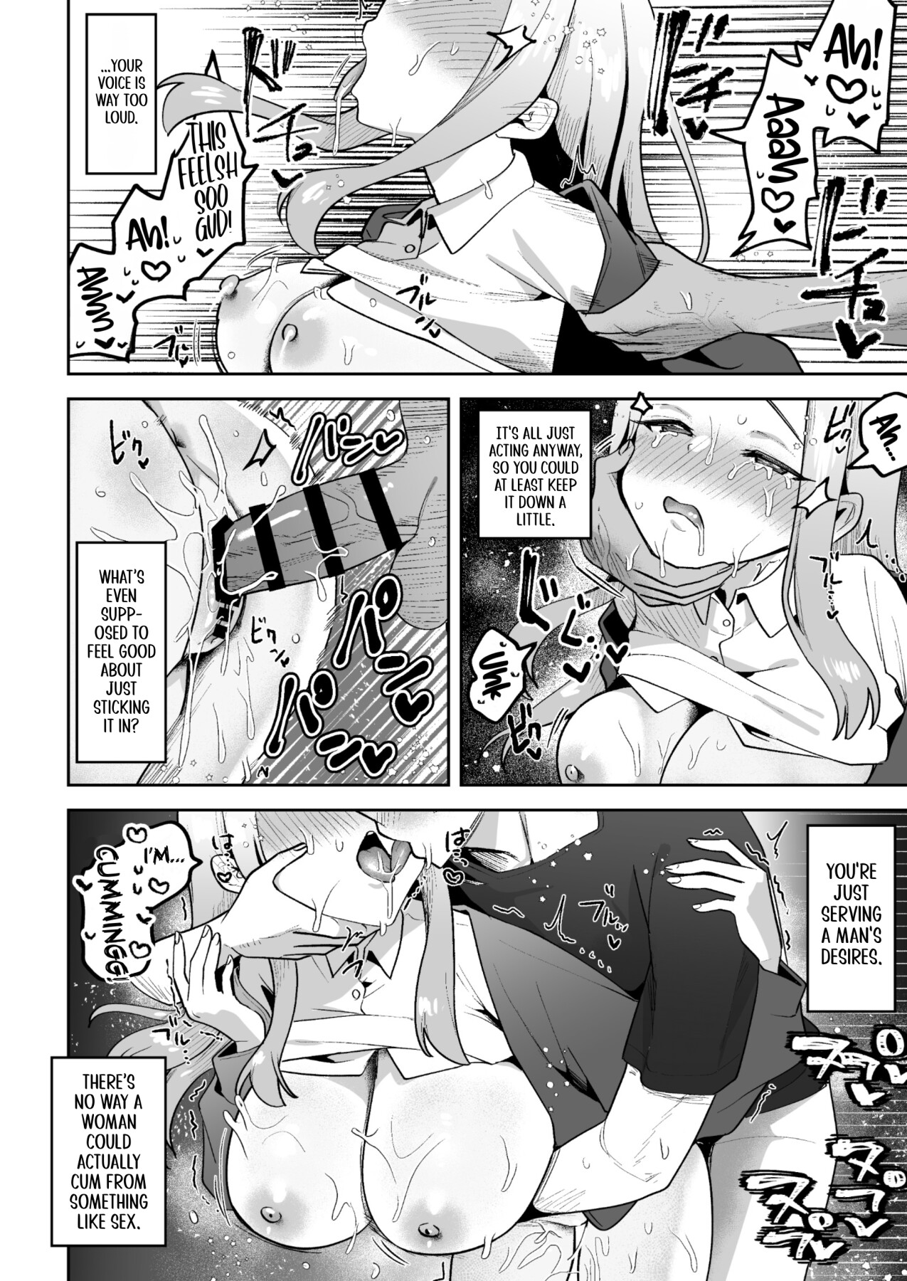 Hentai Manga Comic-Mue-Chan, Penis Gourmet Reporter-Read-15